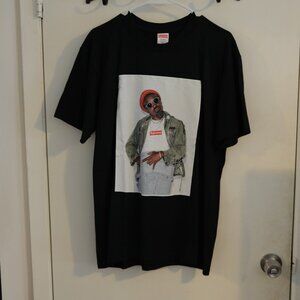 FW22 Supreme x Andre 3000 T-Shirt Medium Black